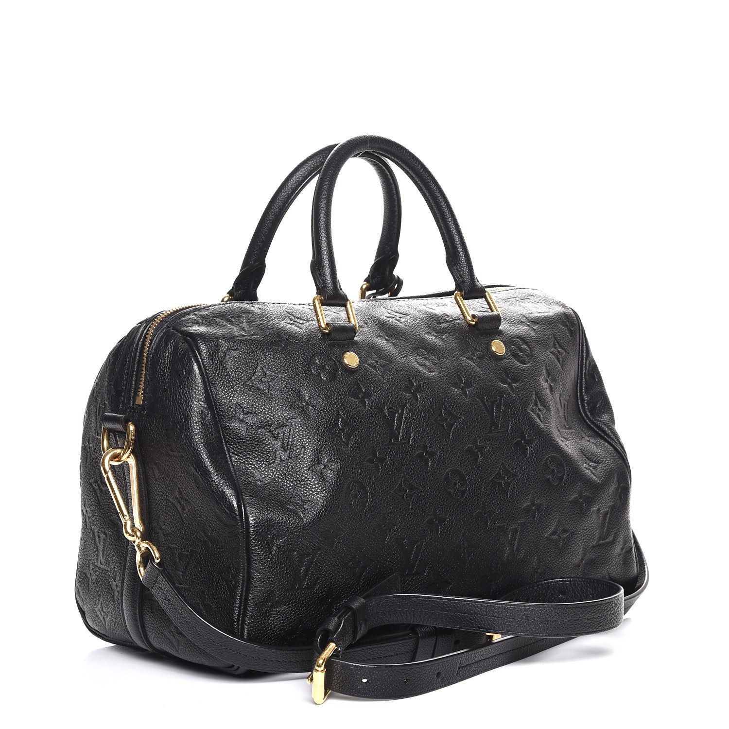 Louis Vuitton Empreinte Speedy Bandouliere 30 Black 4 of 8