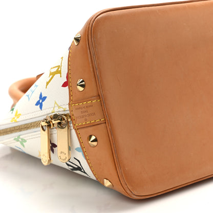 Louis Vuitton Monogram Multicolor Alma White 8 of 12