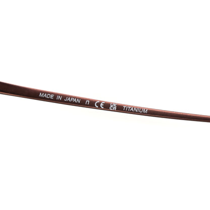 Chanel Titanium Rimless Square Sunglasses 4287-T Bronze 6 of 8