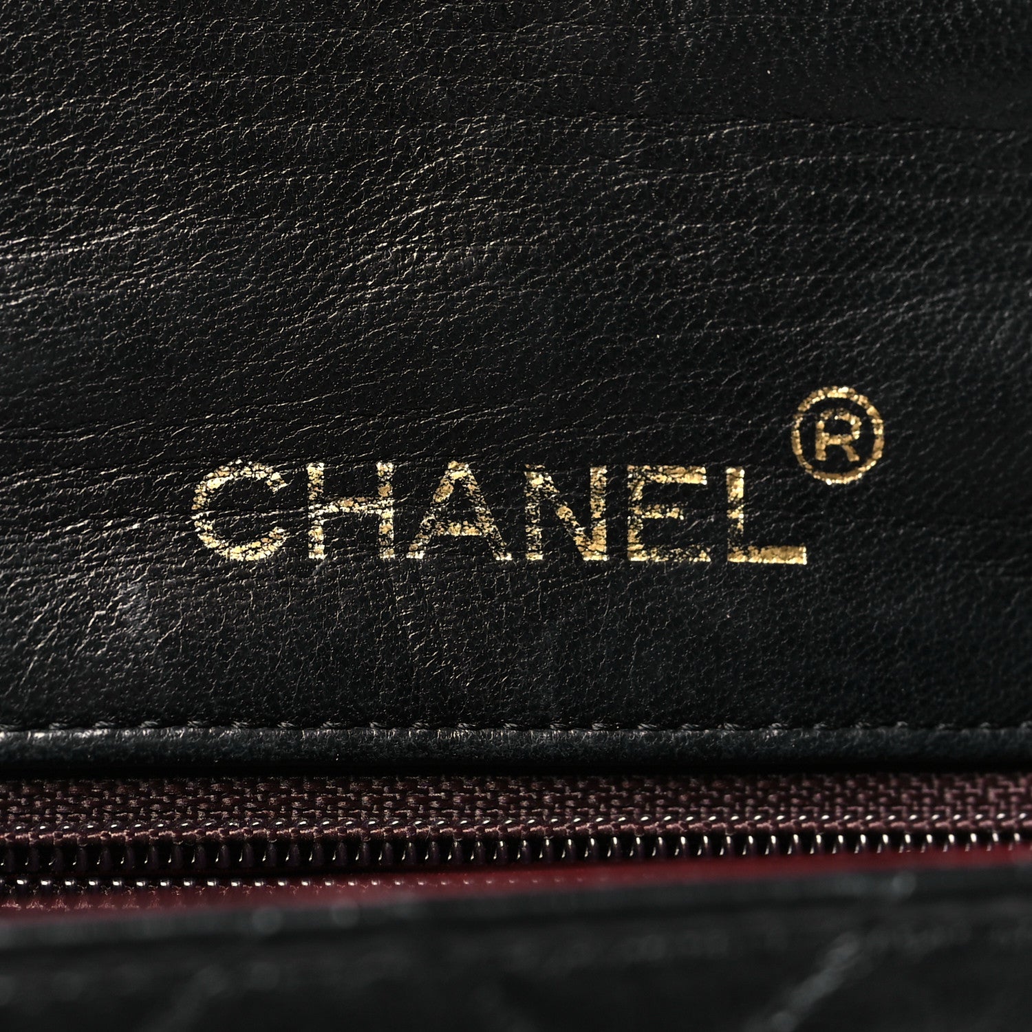 Chanel Lambskin Quilted Mini Square Flap Bag Black 6 of 12