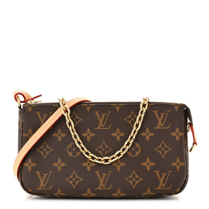 Louis Vuitton Monogram Chain Pochette Accessories 1 of 11