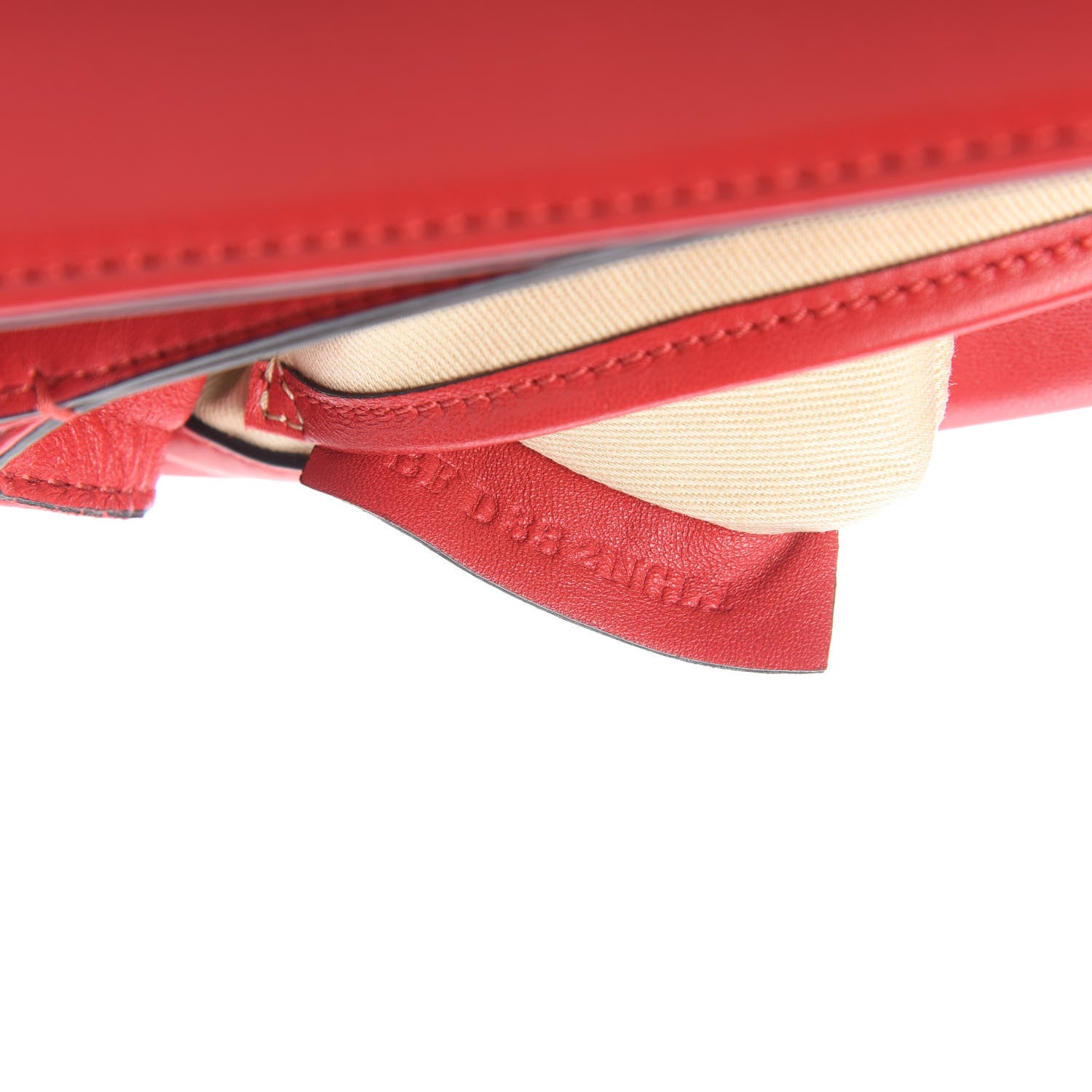 Valentino Garavani Nappa Petale Chain Shoulder Bag Red 9 of 11