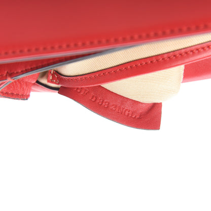 Valentino Garavani Nappa Petale Chain Shoulder Bag Red 9 of 11