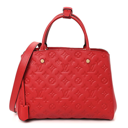 Louis Vuitton Empreinte Montaigne MM Cherry 1 of 10