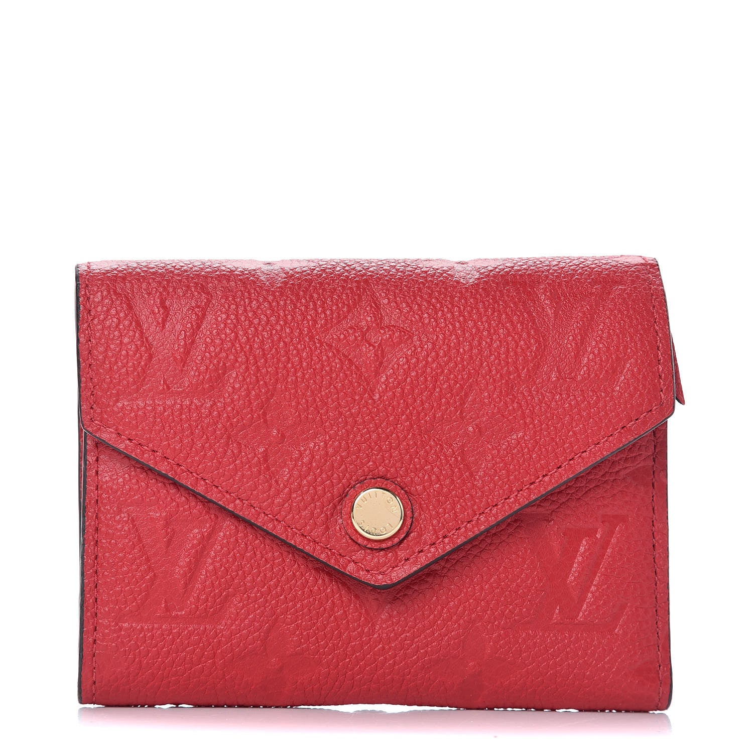Louis Vuitton Empreinte Victorine Wallet Scarlet 1 of 8
