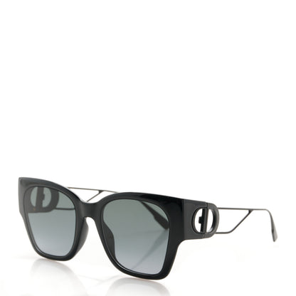 Christian Dior Rectangular 30 Montaigne 1 S2U Sunglasses Black 1 of 8