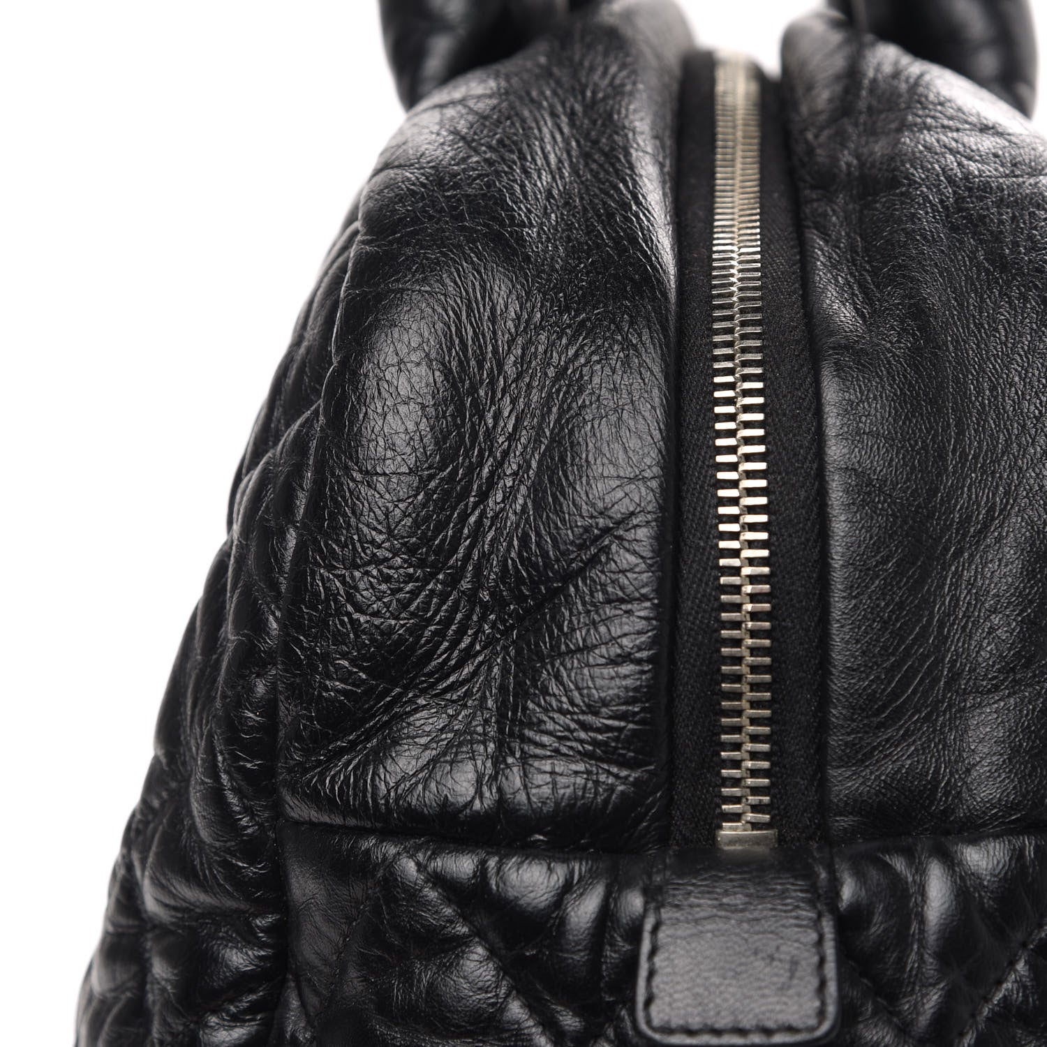 Chanel Lambskin Coco Cocoon Bowler Black 11 of 12