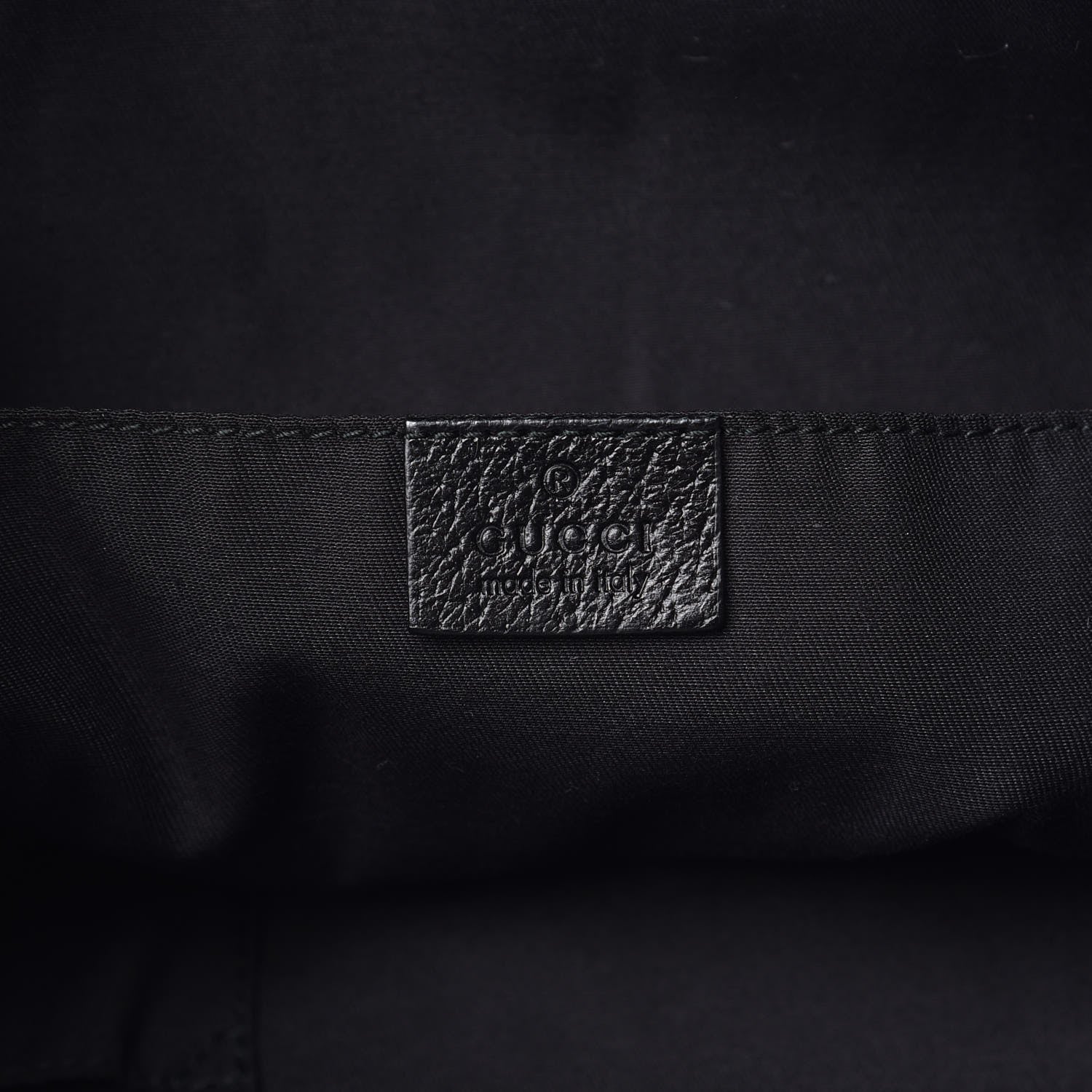 Gucci GG Monogram Medium Web Handle Vertical Tote Black 6 of 10