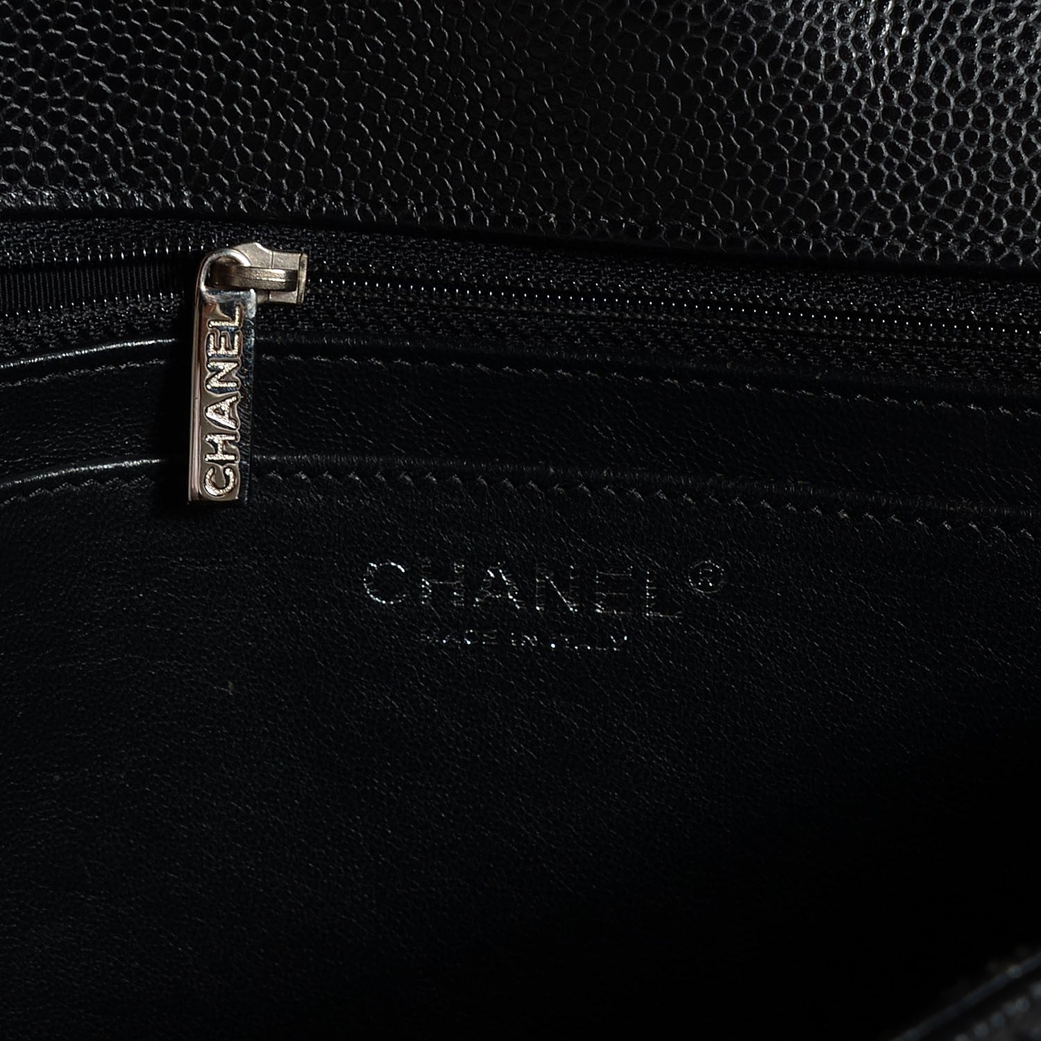 Chanel Caviar Quilted Maxi Single Flap Black 6 of 8