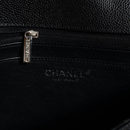 Chanel Caviar Quilted Maxi Single Flap Black 6 of 8