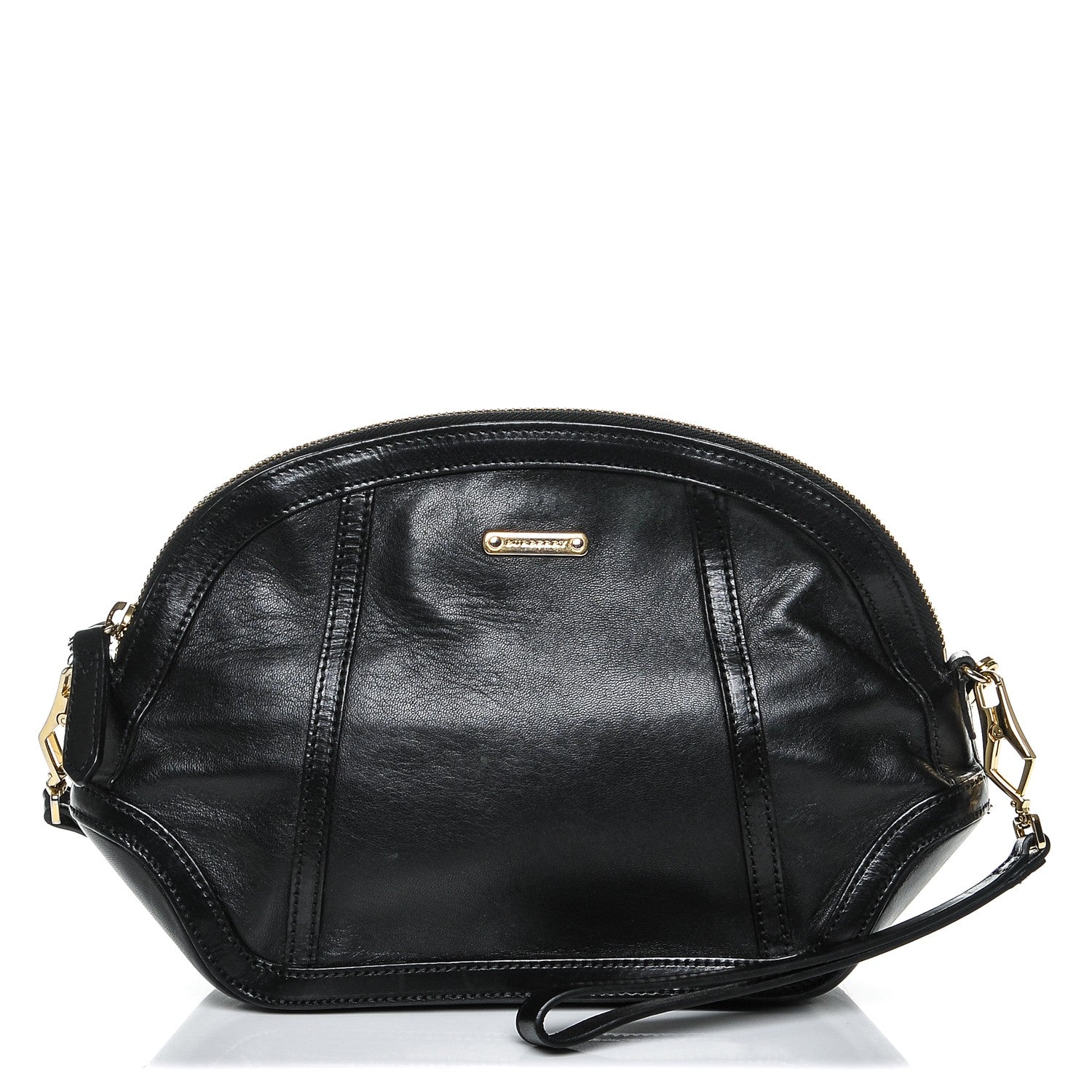 Burberry Calfskin Mini Orchard Crossbody Black 1 of 7