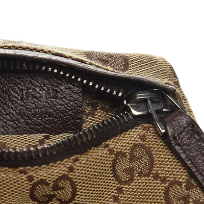Gucci Monogram Web Belt Bag Dark Brown 7 of 8