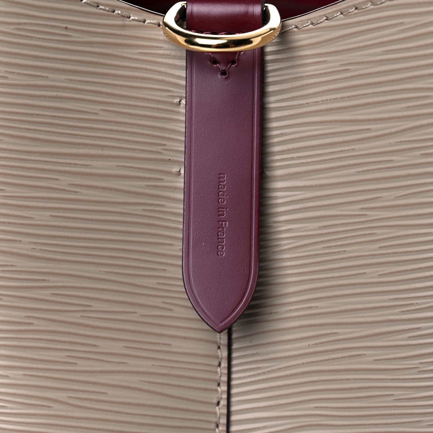 Louis Vuitton Epi Neonoe BB Galet Grenat 7 of 10