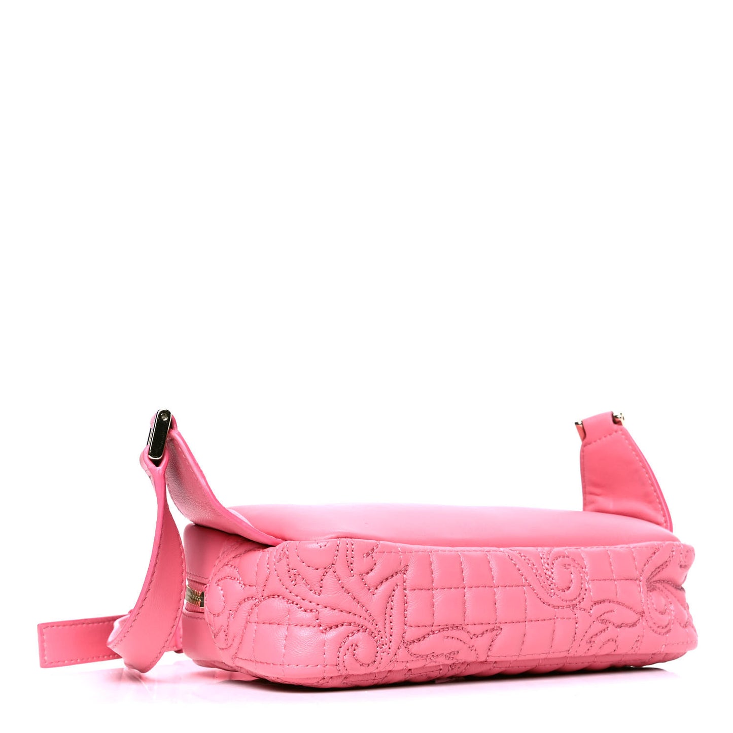 Nappa Barocco Quilted Vanitas Medea Belt Bag Pink