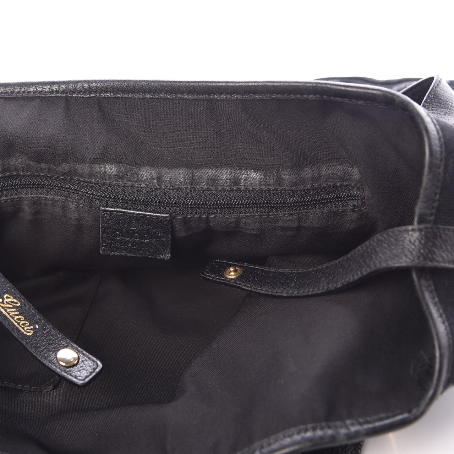 Monogram Medium Abbey Shoulder Bag Black