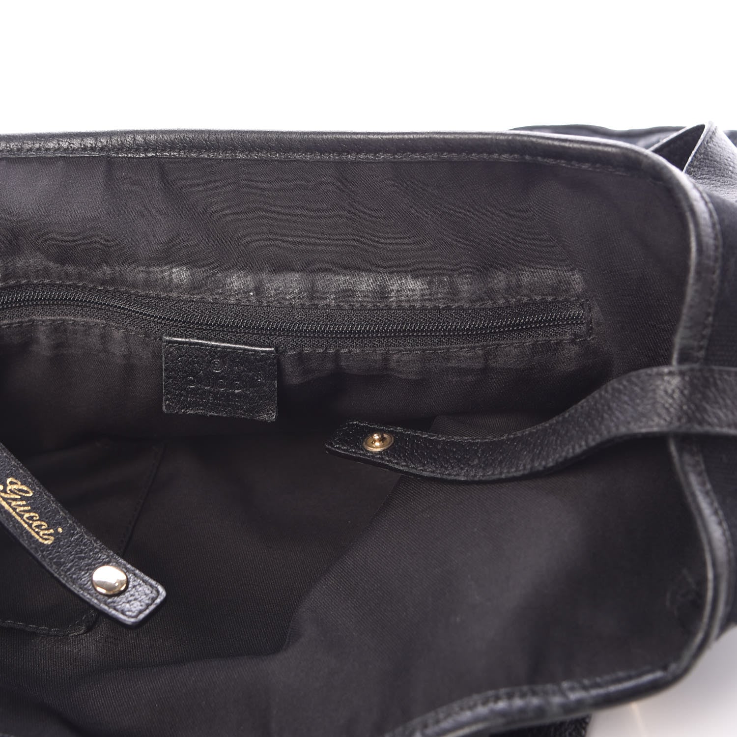 Gucci Monogram Medium Abbey Shoulder Bag Black 8 of 19