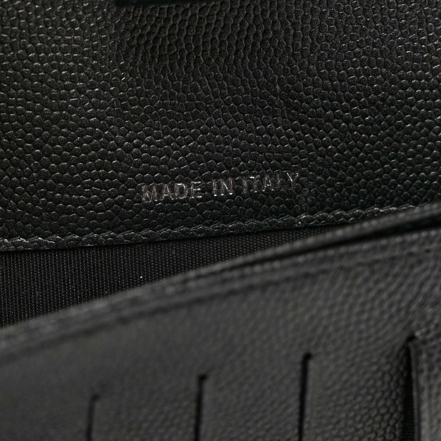 Caviar Quilted Boy Zip Around Organizer Wallet So Black