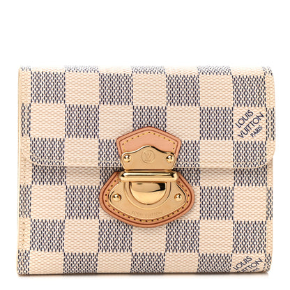 Louis Vuitton Damier Azur Joey Wallet 1 of 9