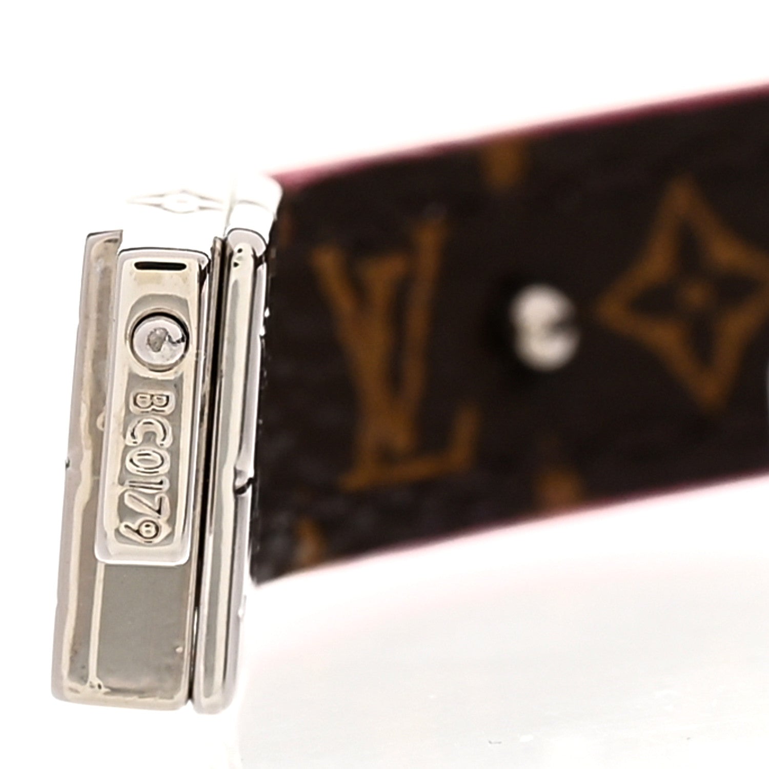 Louis Vuitton Monogram LV Circle Reversible Bracelet 17 Rose Falbala 6 of 7