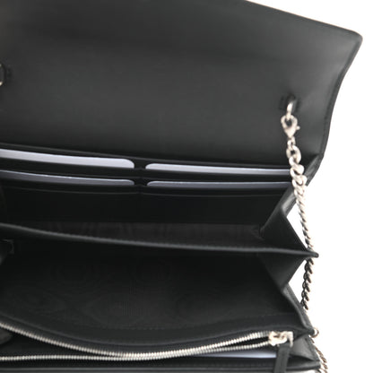 Gucci Suede Mini Dionysus Chain Wallet Black 5 of 10