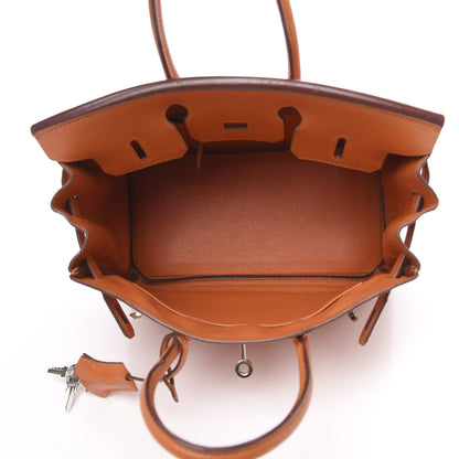Hermes Epsom Birkin 25 Orange 6 of 31