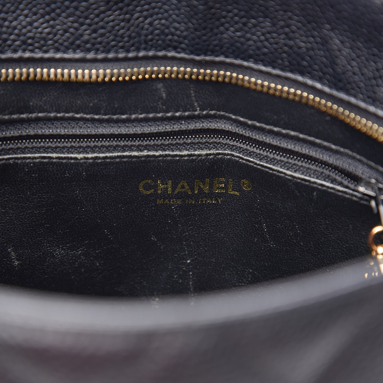 Chanel Caviar Quilted Medallion Tote Black 5 of 9