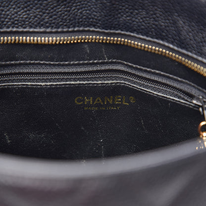 Chanel Caviar Quilted Medallion Tote Black 5 of 9