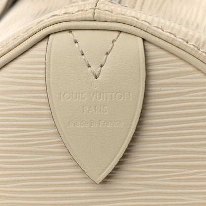 Louis Vuitton Epi Speedy 25 Ivory 6 of 13