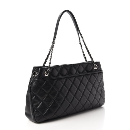 Chanel Caviar Quilted Timeless CC Soft Tote Black 3 of 10