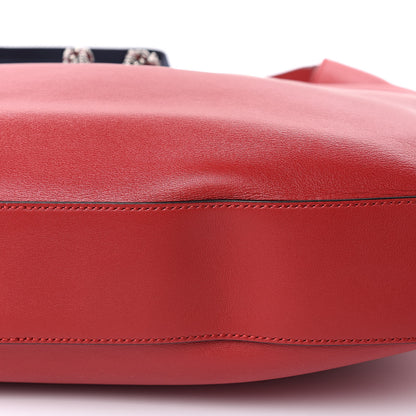 Gucci Calfskin Web Large Dionysus Hobo Red 9 of 12