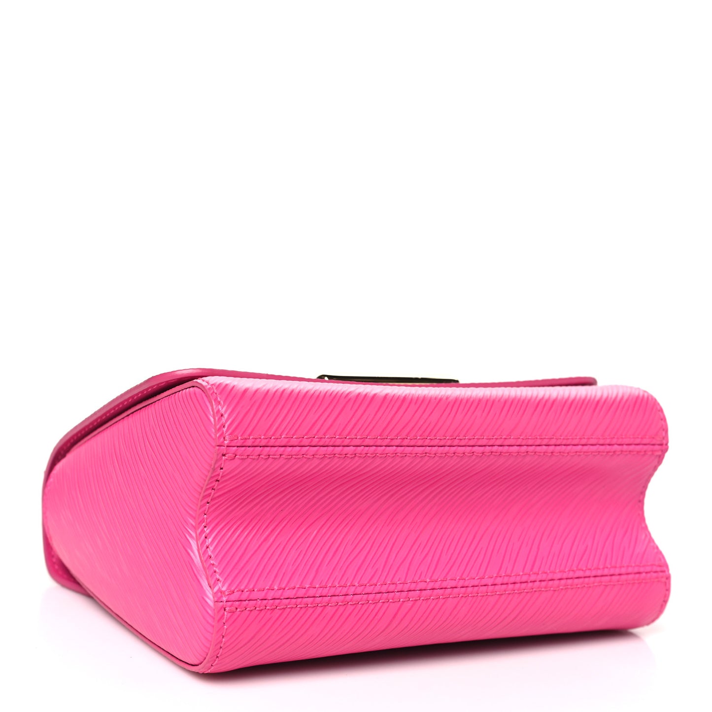 Epi Twist Braided Chain Shoulder Bag PM Rose Miami Pink