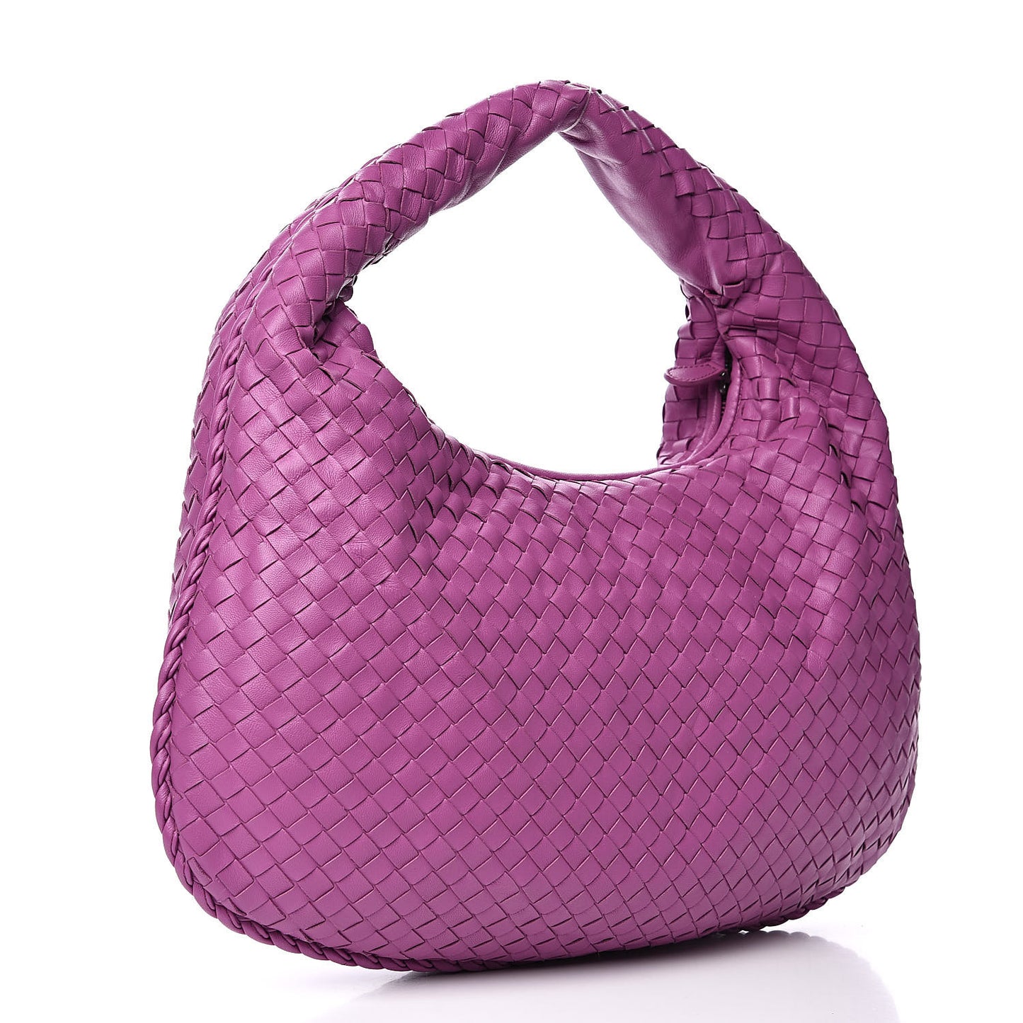 Nappa Intrecciato Medium Veneta Hobo Twilight