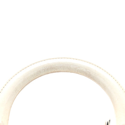 Christian Dior Lambskin Cannage Medium Lady Dior White 15 of 24