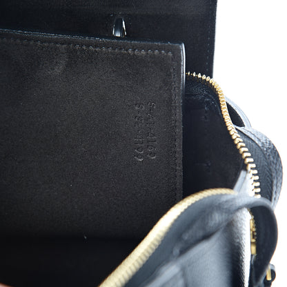 Celine Grained Calfskin Micro Belt Bag Black 7 of 10