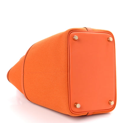 Hermes Toile Goeland Swift Cargo Picotin Lock 18 Orange 4 of 9