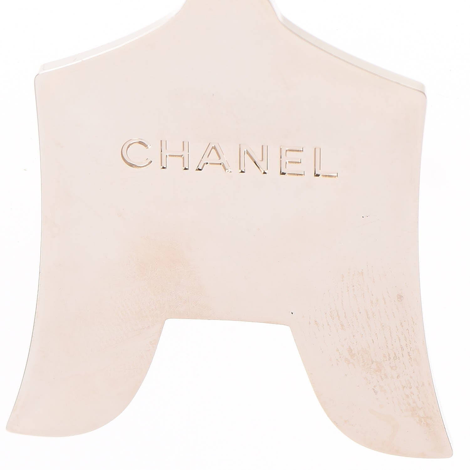 Chanel Enamel Circus Tent Bag Charm Pink Blue Silver 4 of 4