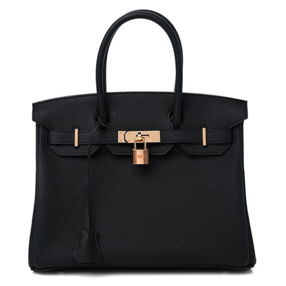 Hermes Togo Birkin 30 Black 1 of 10