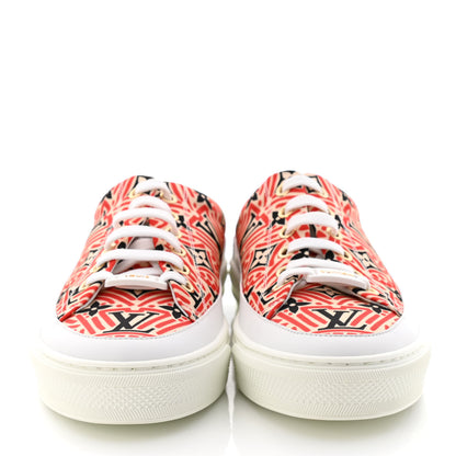 Louis Vuitton Nylon Monogram Crafty Open Back Sneaker 38 2 of 9