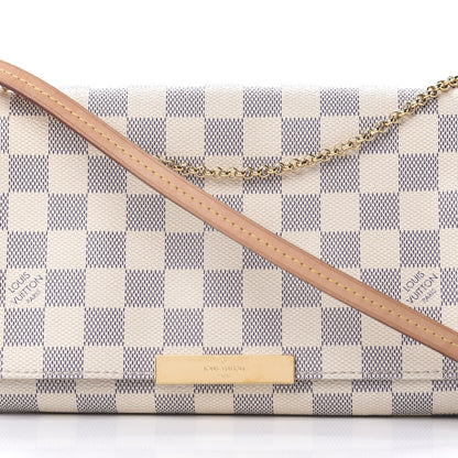 Louis Vuitton Damier Azur Favorite MM 9 of 12