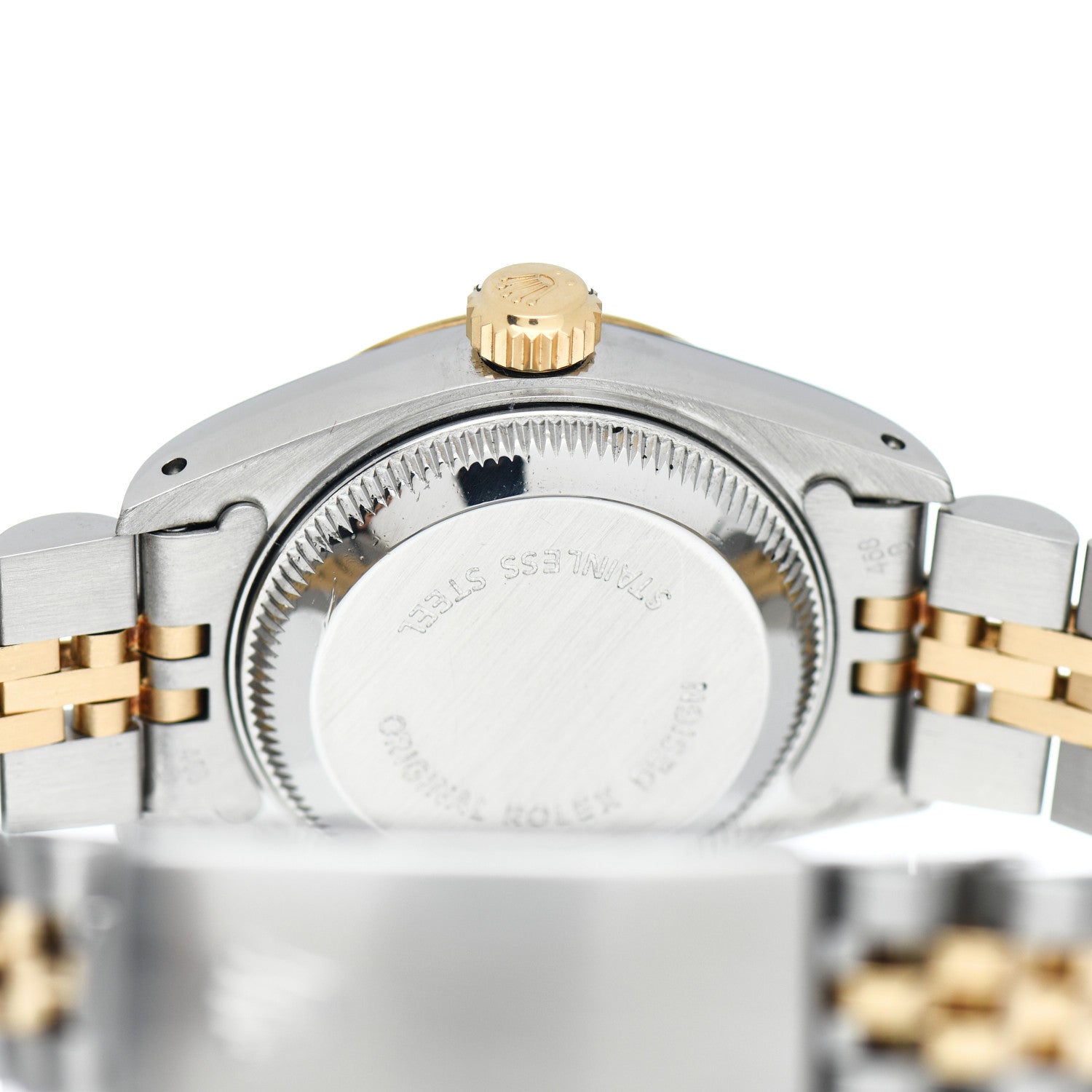 Rolex Stainless Steel 18K Yellow Gold 26mm Oyster Perpetual Datejust Watch Champagne 69173 4 of 4