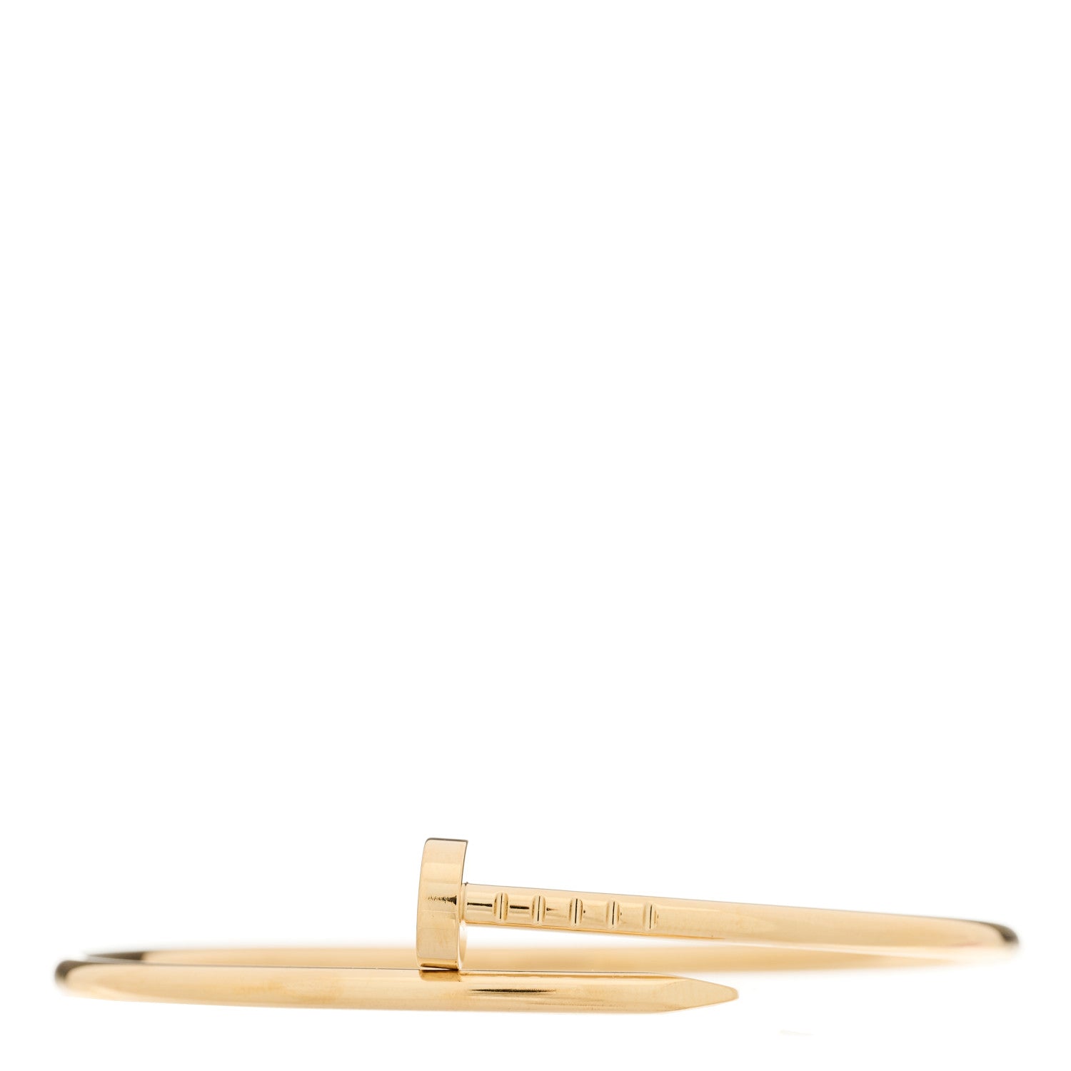 Cartier 18K Yellow Gold Small Juste Un Clou Bracelet 15 1 of 5
