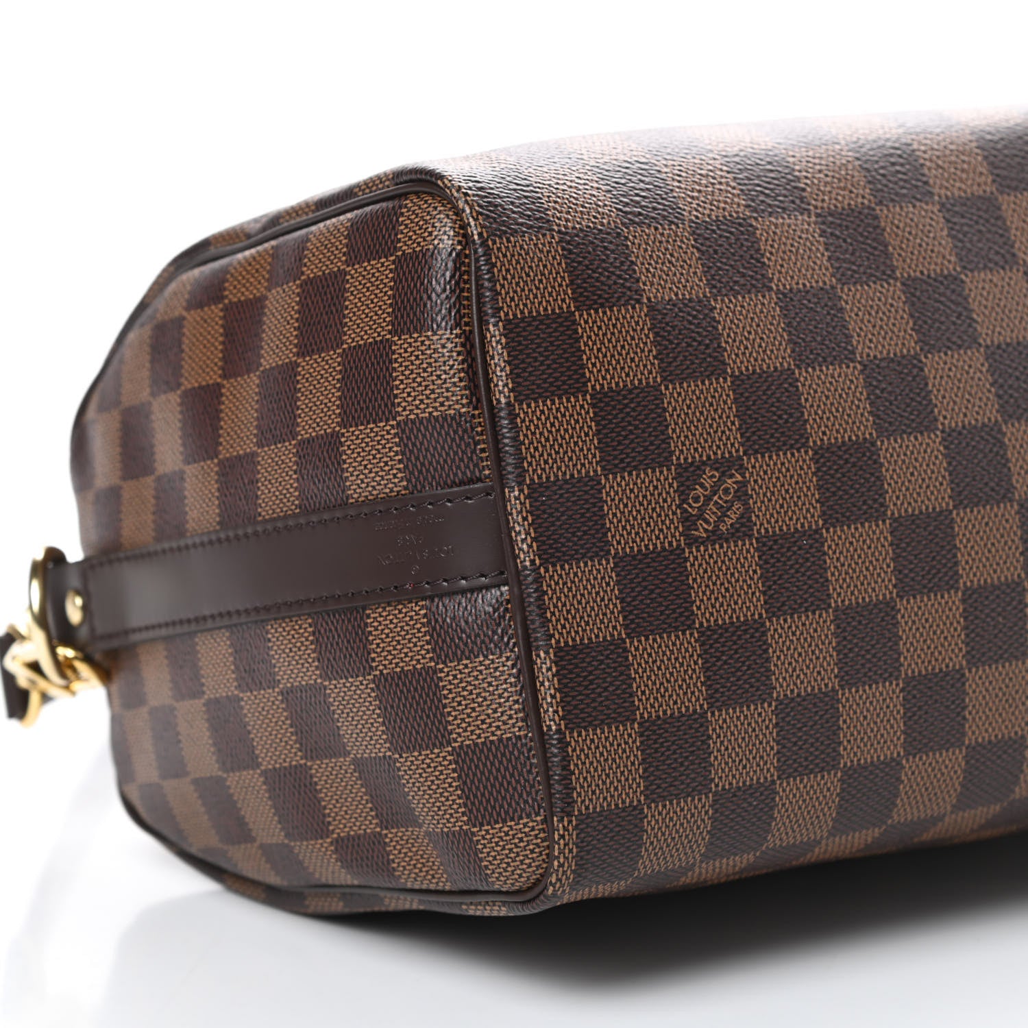 Louis Vuitton Damier Ebene Speedy Bandouliere 25 9 of 10