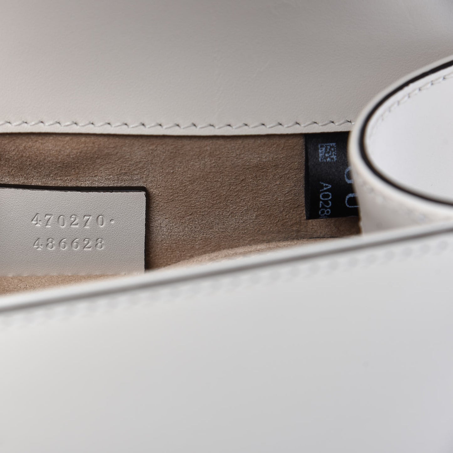 Calfskin Mini Sylvie Top Handle Bag White