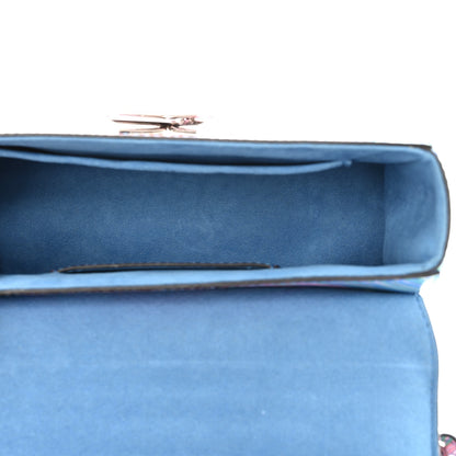 Louis Vuitton Epi Tropical Twist Shoulder Bag MM Blue Rose 6 of 11