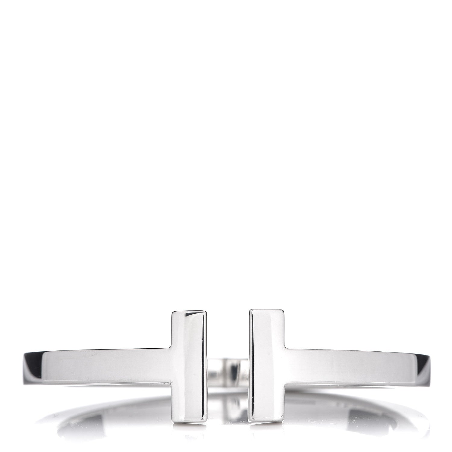Tiffany Sterling Silver T Square Bracelet 1 of 5