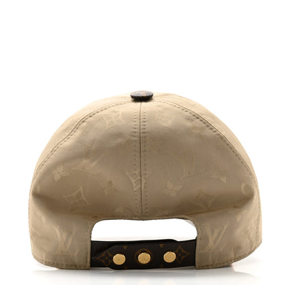 Louis Vuitton Monogram Polyester Silk LV Get Ready Cap M Beige 6 of 11