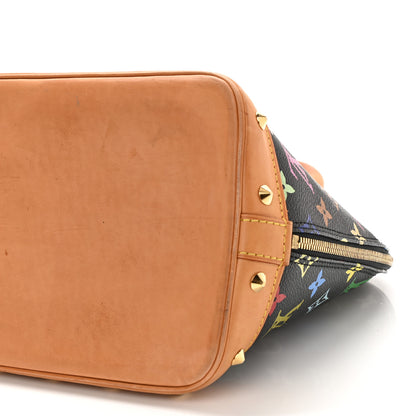 Louis Vuitton Monogram Multicolor Alma Black 7 of 8