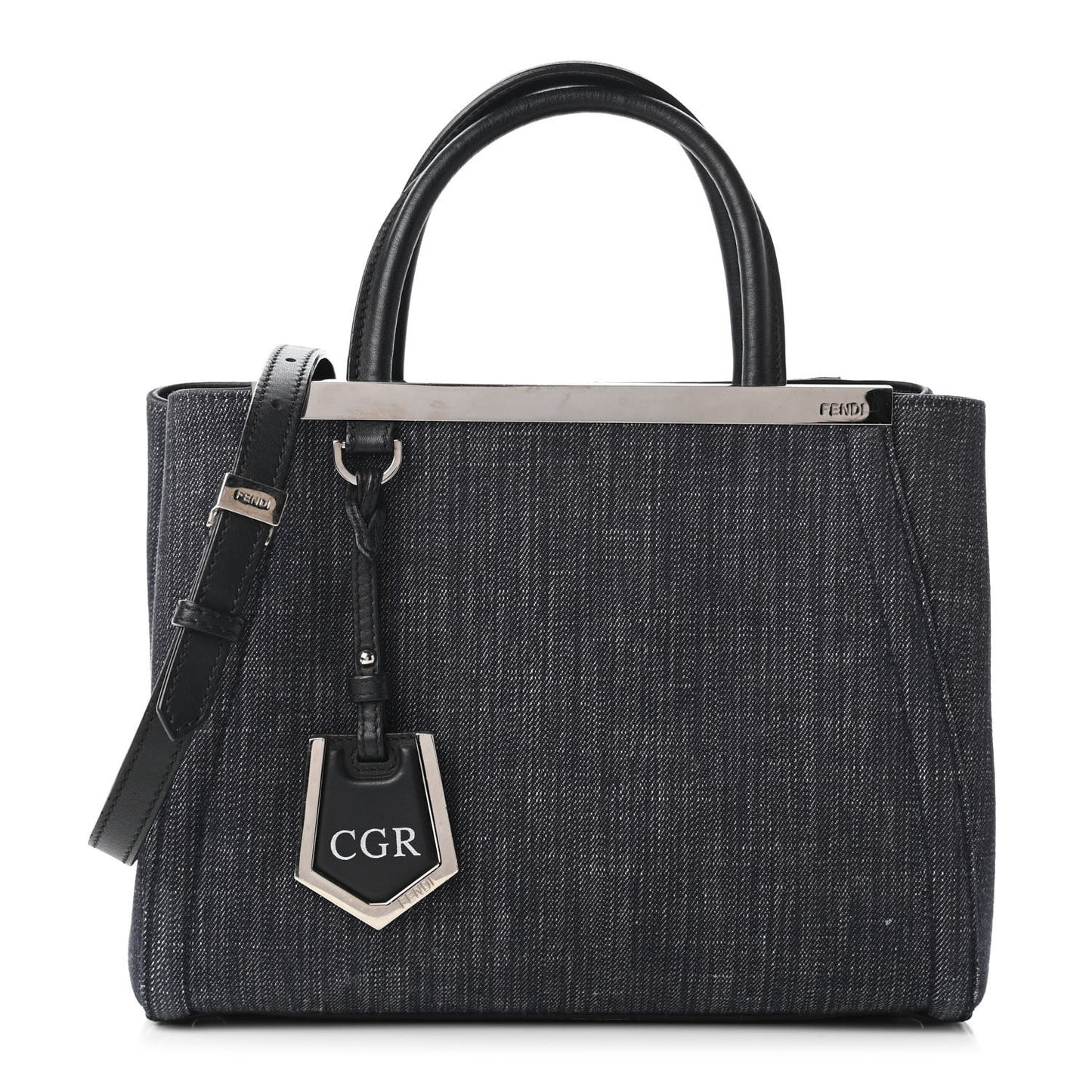 Denim Petite 2Jours Tote Blue Black