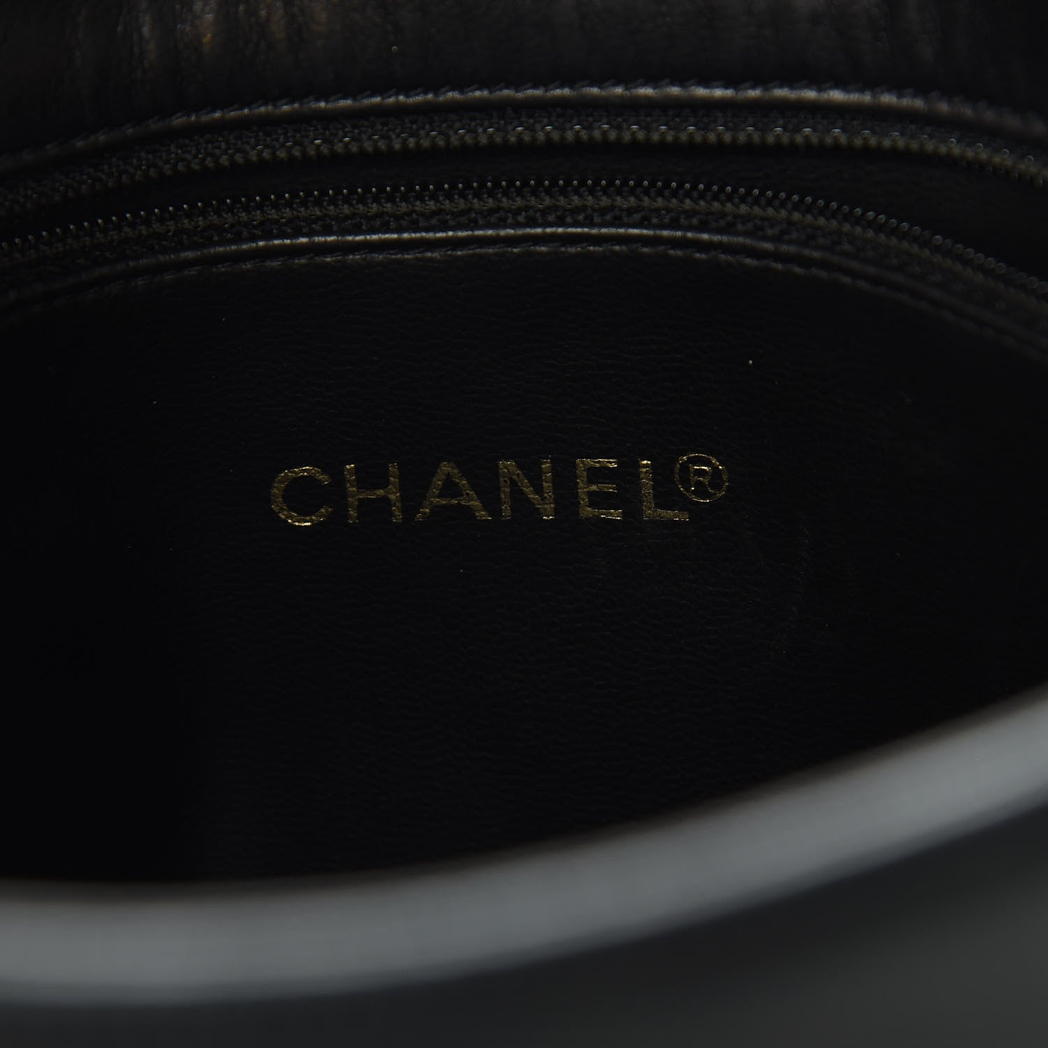 Chanel Lambskin Studded CC Tote Black 6 of 14