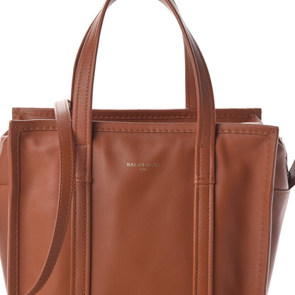 Balenciaga Agneau S Bazar Shopper Tote Marron Fauve 7 of 9